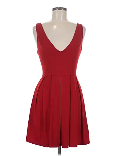Pre-owned Unbranded Cocktail Dress In Red