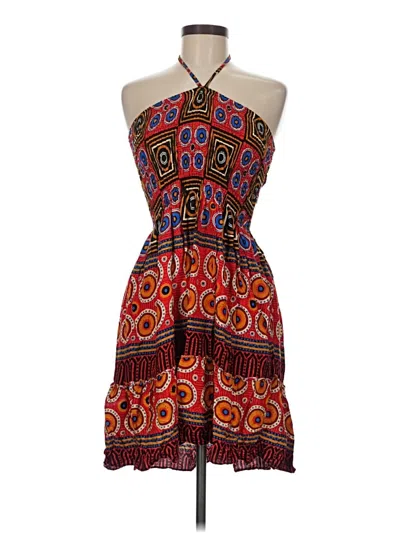 Pre-owned Unbranded Cocktail Dress In Red
