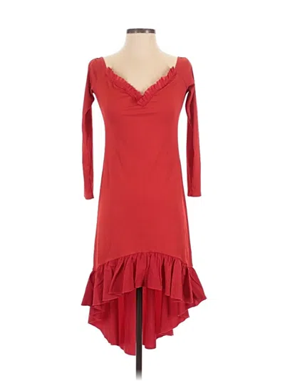 Pre-owned Unbranded Cocktail Dress In Red