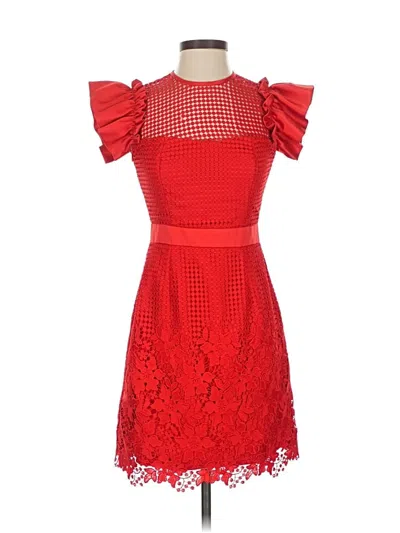 Pre-owned Unbranded Cocktail Dress In Red
