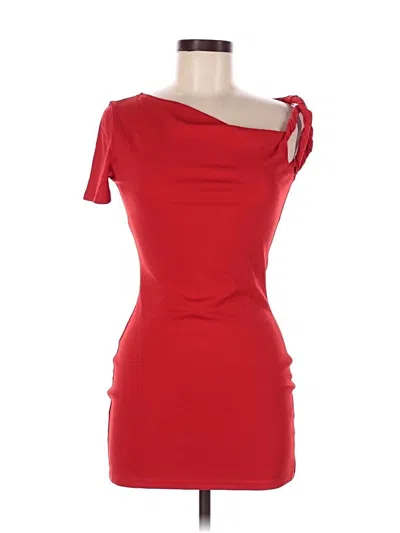 Pre-owned Unbranded Cocktail Dress In Red