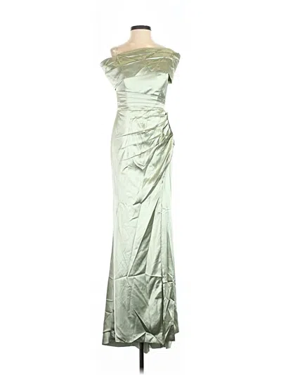 Pre-owned Unbranded Cocktail Dress In Silver