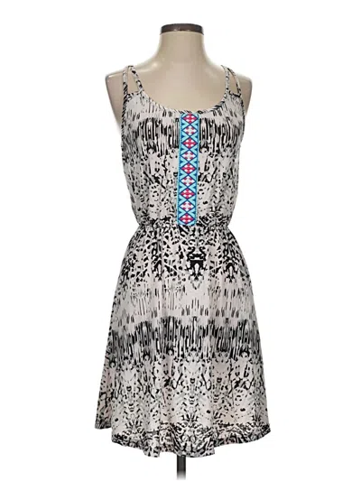 Pre-owned Unbranded Cocktail Dress In Silver