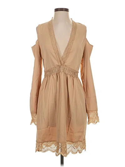 Unbranded Cocktail Dress In Tan