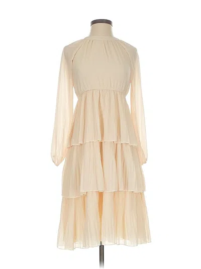 Pre-owned Unbranded Cocktail Dress In White