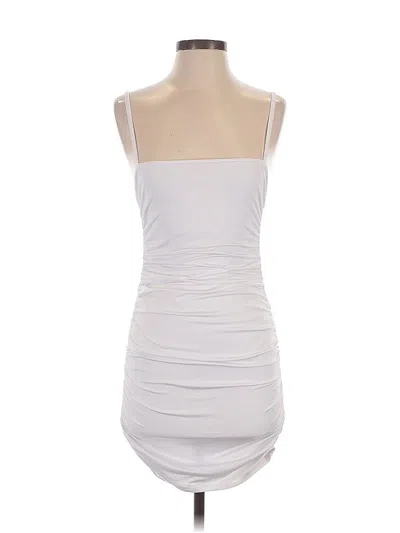Pre-owned Unbranded Cocktail Dress In White