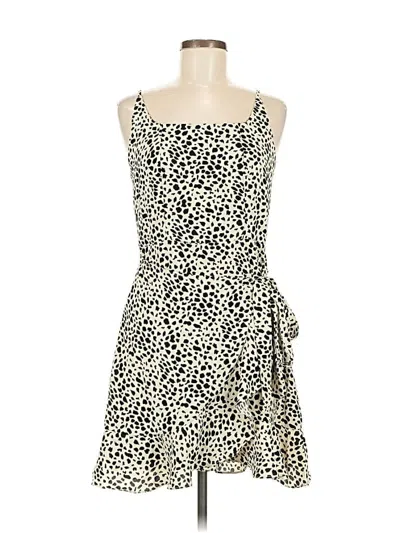 Pre-owned Unbranded Cocktail Dress In White