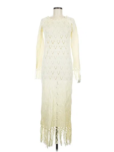 Pre-owned Unbranded Cocktail Dress In White