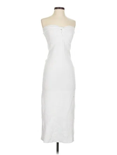 Pre-owned Unbranded Cocktail Dress In White