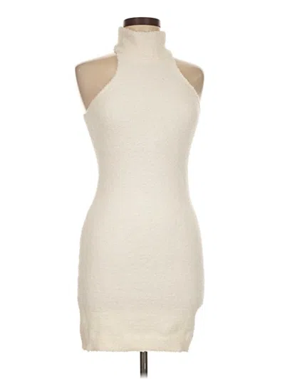 Pre-owned Unbranded Cocktail Dress In White