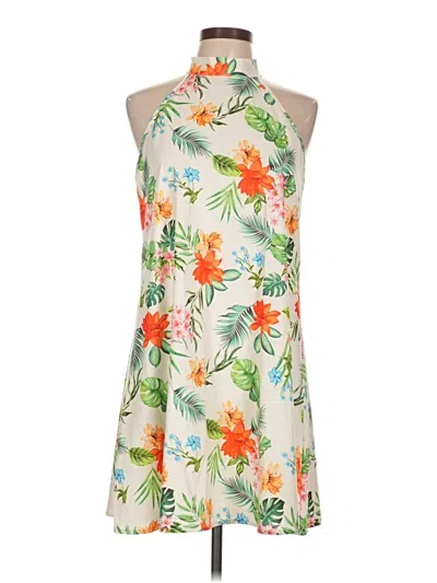 Pre-owned Unbranded Cocktail Dress In White