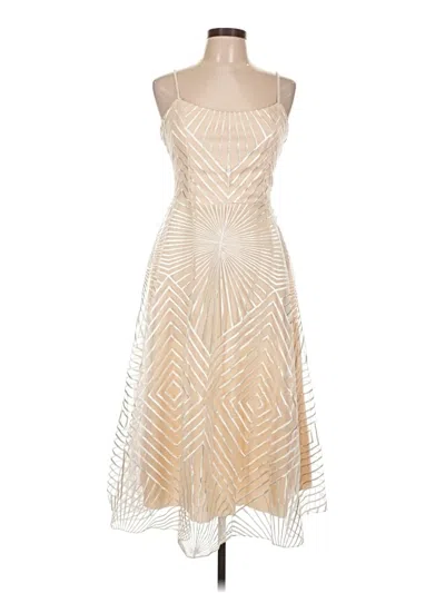 Pre-owned Unbranded Cocktail Dress In White