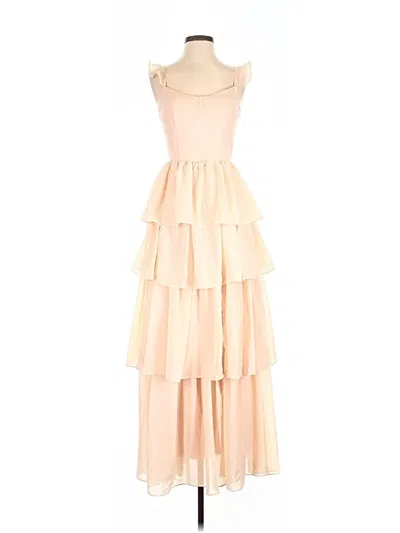 Pre-owned Unbranded Cocktail Dress In White