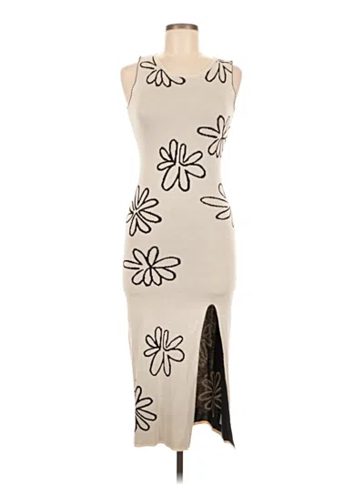 Pre-owned Unbranded Cocktail Dress In White