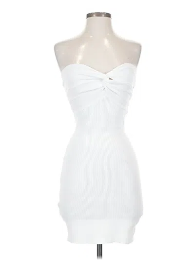 Pre-owned Unbranded Cocktail Dress In White