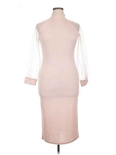 Pre-owned Unbranded Cocktail Dress In White