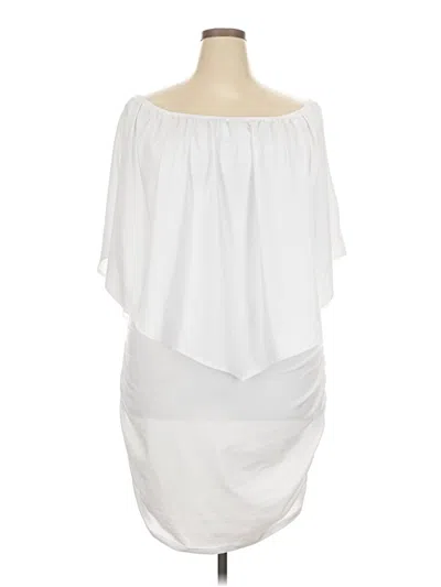 Pre-owned Unbranded Cocktail Dress In White