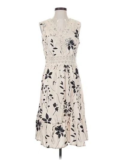 Pre-owned Unbranded Cocktail Dress In White