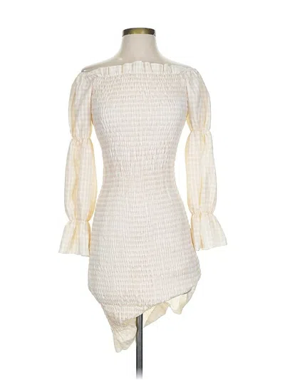 Pre-owned Unbranded Cocktail Dress In Yellow