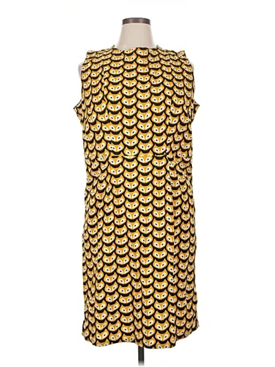 Pre-owned Unbranded Cocktail Dress In Yellow