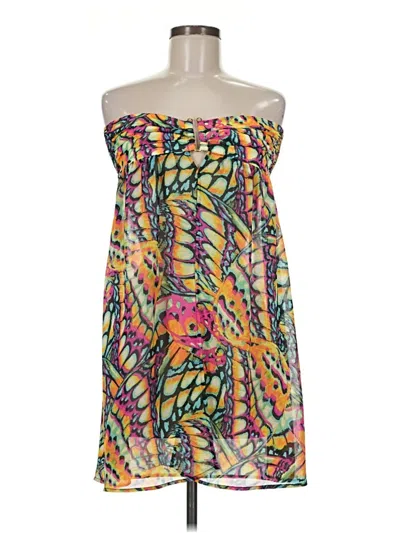 Pre-owned Unbranded Cocktail Dress In Yellow
