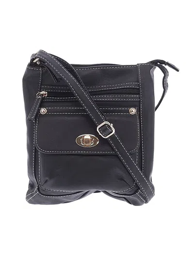 Pre-owned Unbranded Crossbody Bag In Black