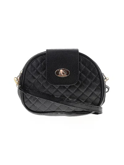 Pre-owned Unbranded Crossbody Bag In Black
