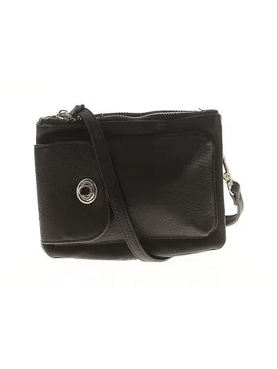 Pre-owned Unbranded Crossbody Bag In Black