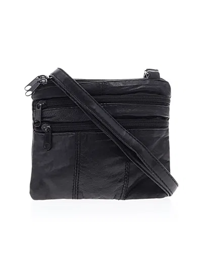 Pre-owned Unbranded Crossbody Bag In Black