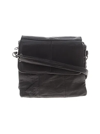 Pre-owned Unbranded Crossbody Bag In Black
