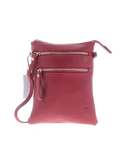 Pre-owned Unbranded Crossbody Bag In Burgundy