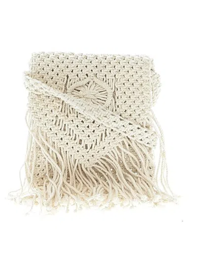 Pre-owned Unbranded Crossbody Bag In Ivory