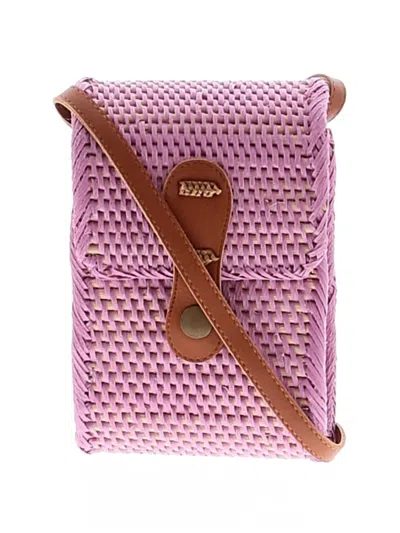 Pre-owned Unbranded Crossbody Bag In Pink