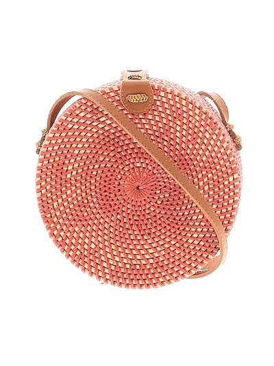 Pre-owned Unbranded Crossbody Bag In Red