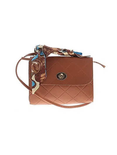 Pre-owned Unbranded Crossbody Bag In Tan