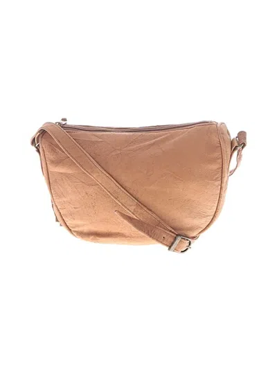 Pre-owned Unbranded Crossbody Bag In Tan