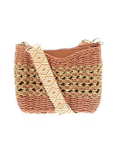 Pre-owned Unbranded Crossbody Bag In Tan