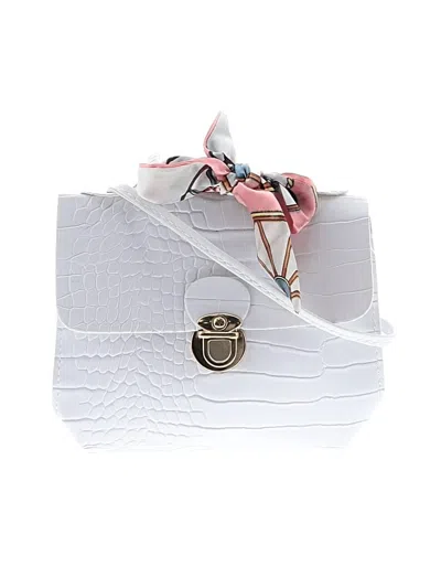 Pre-owned Unbranded Crossbody Bag In White