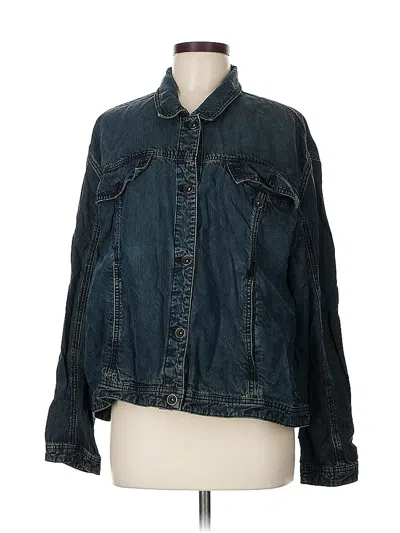 Pre-owned Unbranded Denim Jacket In Blue