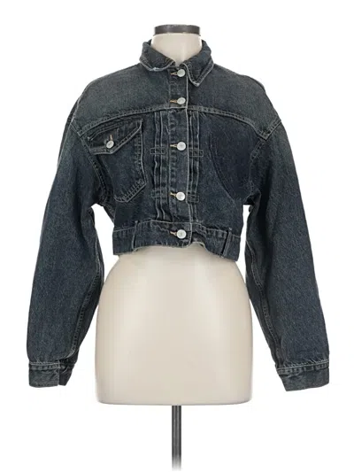 Pre-owned Unbranded Denim Jacket In Blue