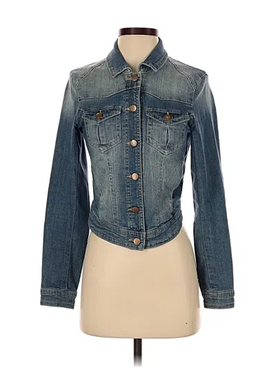 Pre-owned Unbranded Denim Jacket In Blue