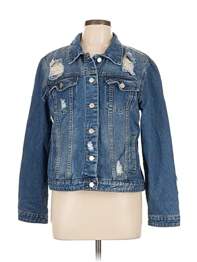 Pre-owned Unbranded Denim Jacket In Blue