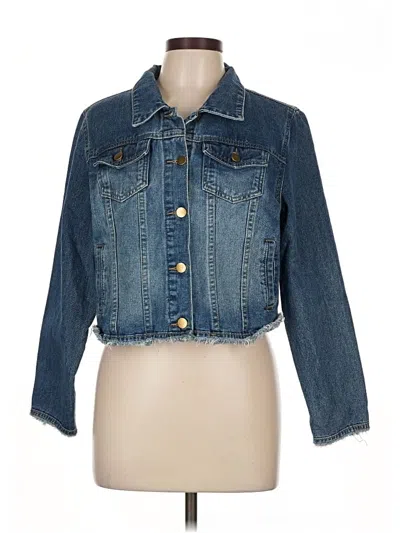 Pre-owned Unbranded Denim Jacket In Blue