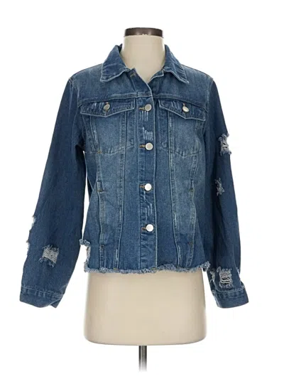 Pre-owned Unbranded Denim Jacket In Blue