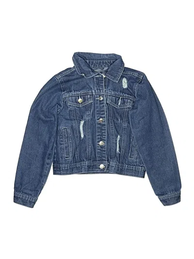 Pre-owned Unbranded Kids' Denim Jacket In Blue