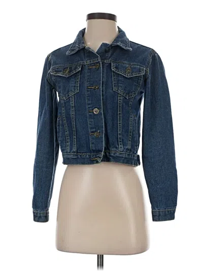 Pre-owned Unbranded Denim Jacket In Blue