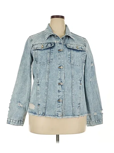 Pre-owned Unbranded Denim Jacket In Blue