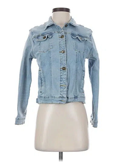Pre-owned Unbranded Denim Jacket In Blue
