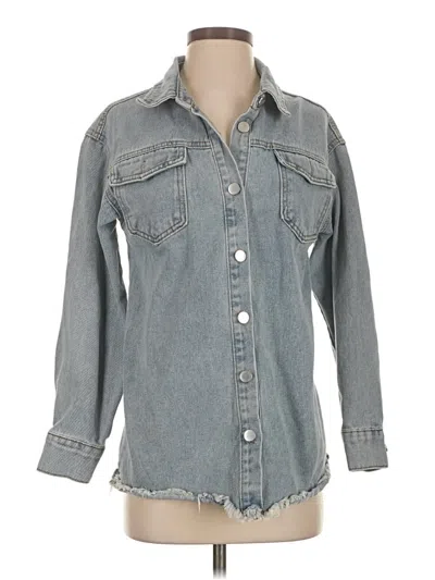 Pre-owned Unbranded Denim Jacket In Blue