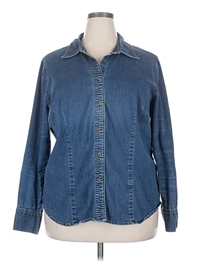 Pre-owned Unbranded Denim Jacket In Blue